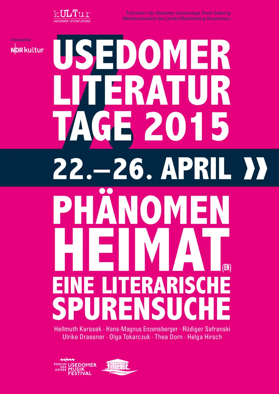 Usedomer Literaturtage 2015