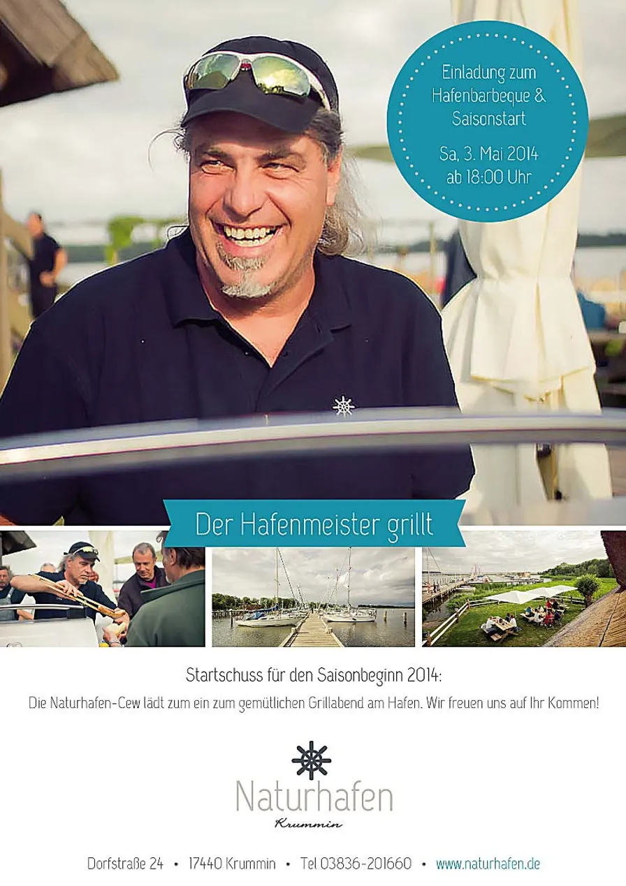 Naturhafen Krummin lädt zum grillen