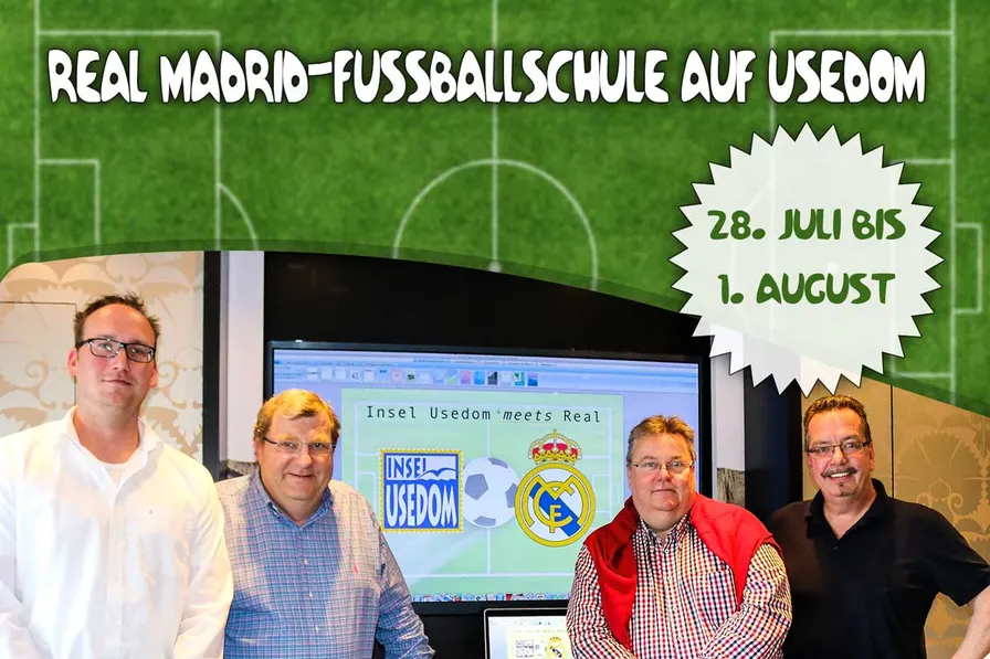 Real Madrid-Fußballschule auf Usedom