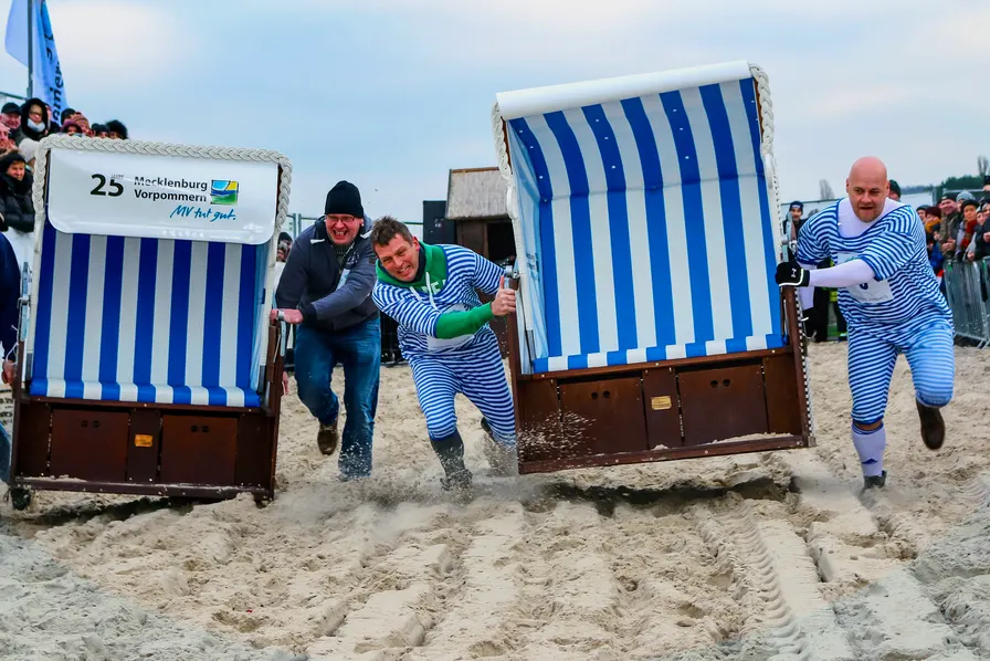 Strandkorb-Sprint WM in Ahlbeck