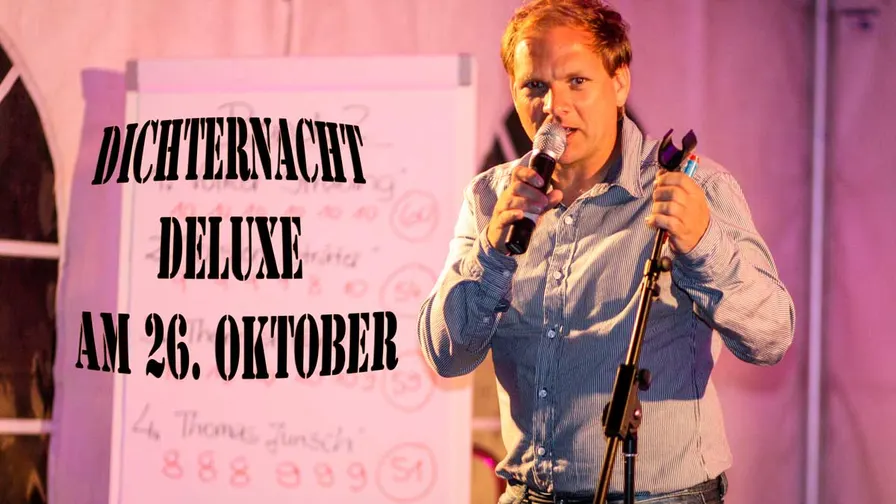Dichternacht Deluxe am 26. Oktober