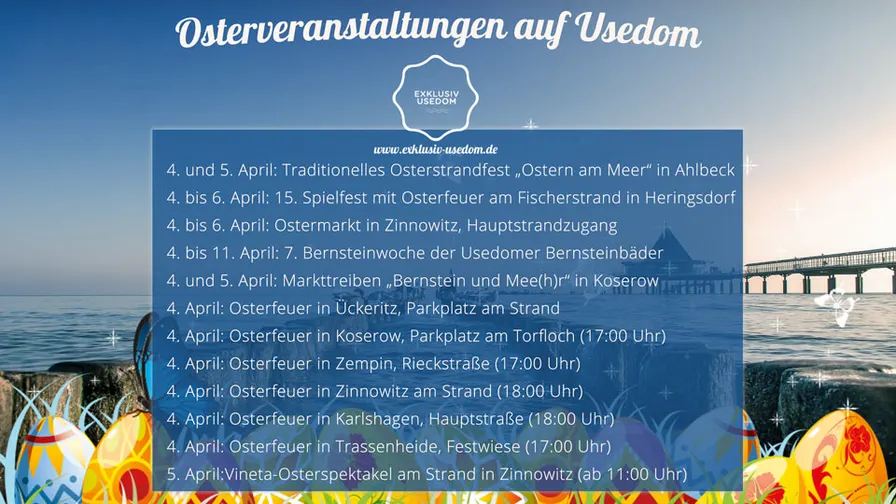 Osterveranstaltungen auf Usedom
