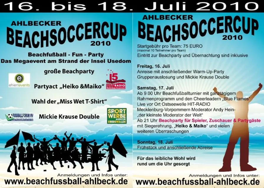 Beach Soccer Cup Usedom in Ahlbeck