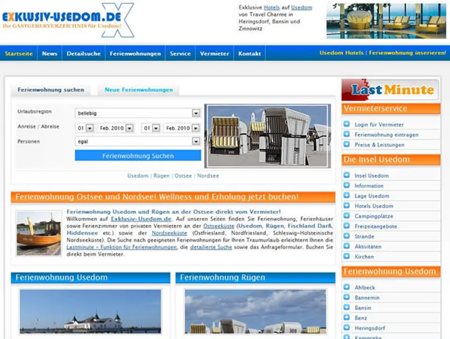 Ferienwohnung Usedom - Im neuen Outfit