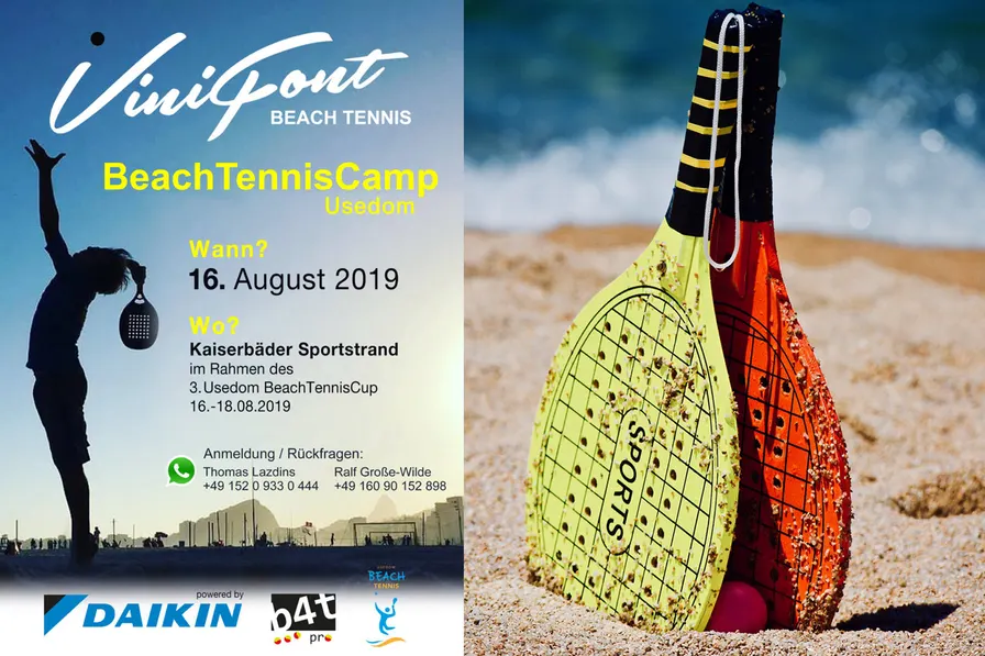 Usedom Beachtennis Cup am Kaiserbäder Sportstrand