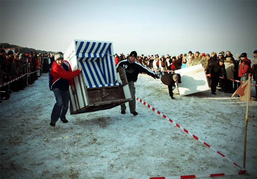 Winterstrandkorbfest in Zinnowitz
