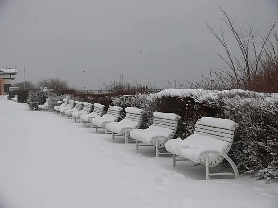 Usedom im Winter - Schneechaos 2010