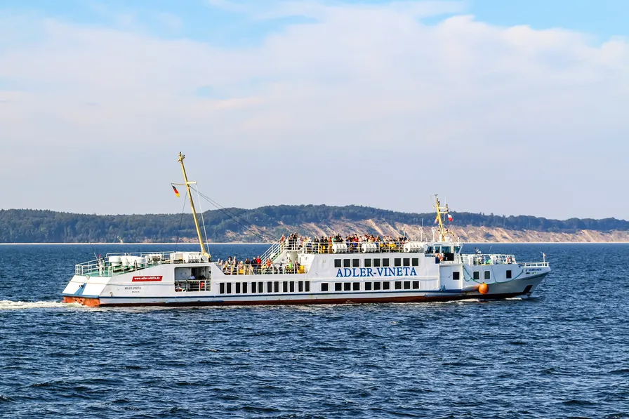 Mit dem Schiff die Insel Usedom umrunden