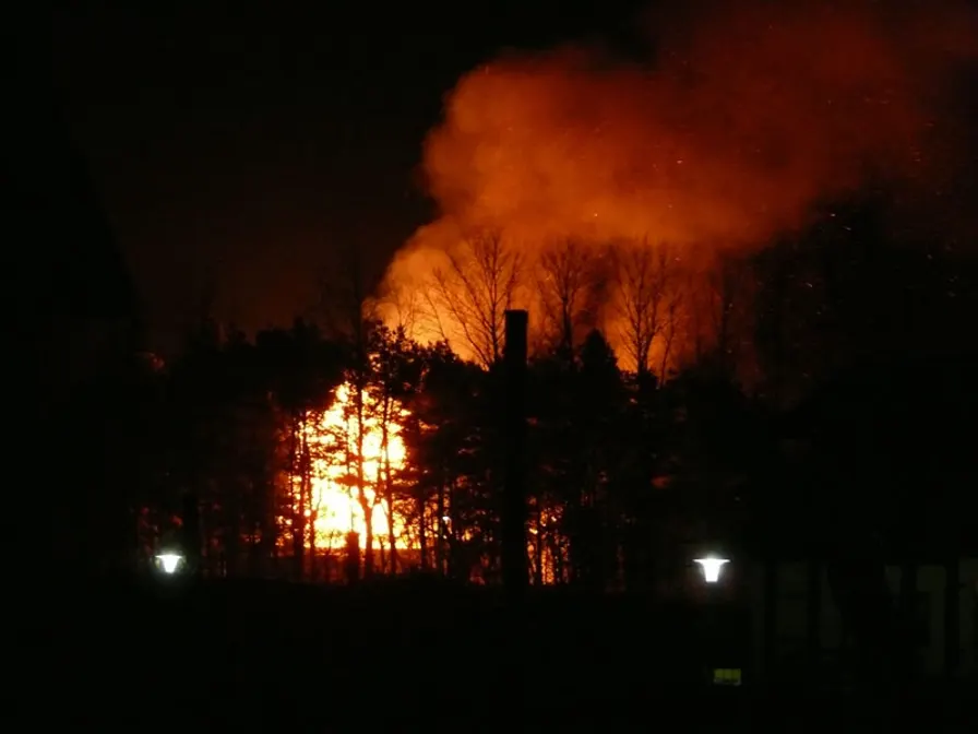 Historische Windmühle in Bansin auf Usedom abgebrannt