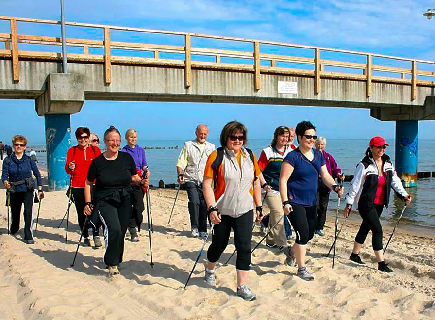 Nordic Walking am Usedomer Strand