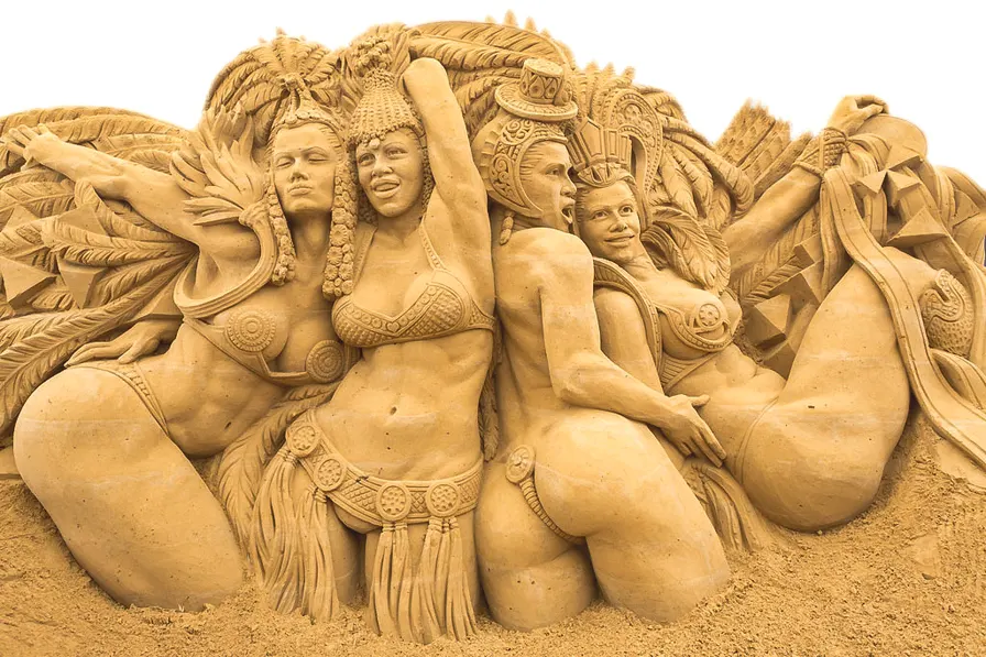 Sandskulpturen Festival lockt auf die Sonneninsel Usedom