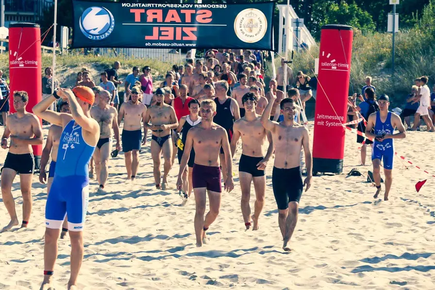 Usedomer Volkssporttriathlon in Koserow - Sport frei!