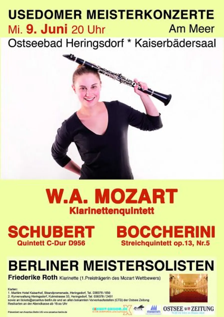 Usedomer Meisterkonzerte hat bereits Tradition