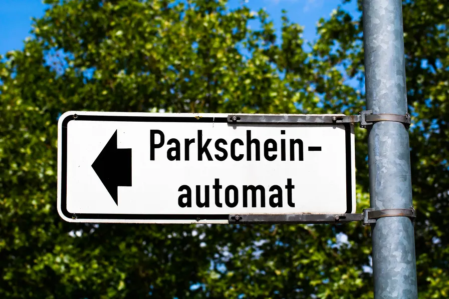 Bargeldloses Parken in den Bernsteinbädern