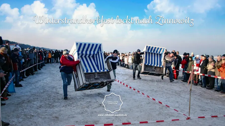 Winterstrandkorbfest lockt nach Zinnowitz
