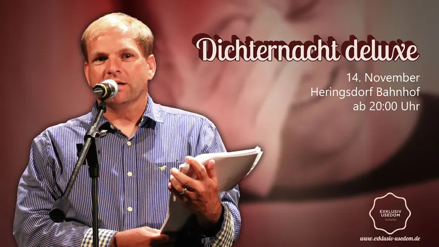 Dichternacht deluxe in Heringsdorf