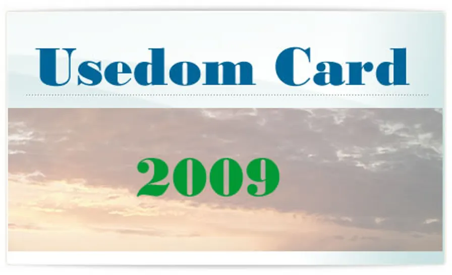 Usedom Card 10 Orte und eine Karte