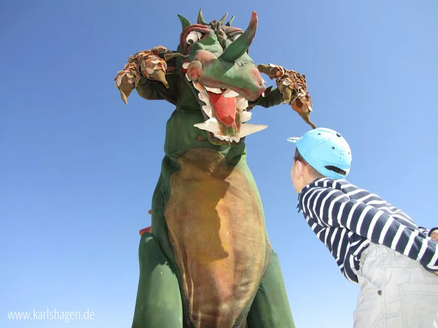 Im Ostseebad Karlshagen sind die Drachen los