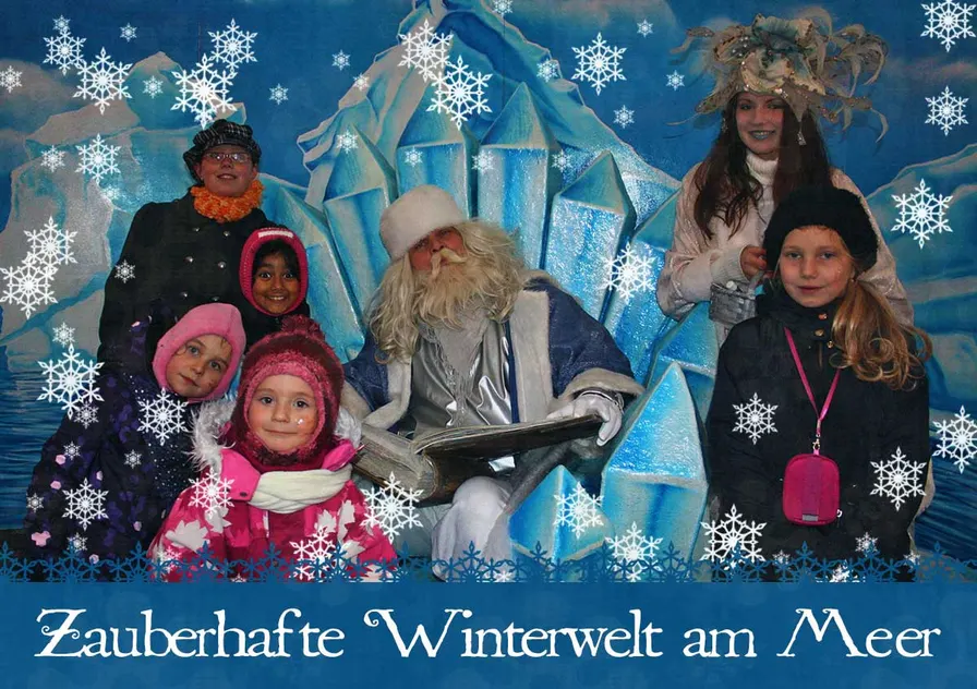 Zauberhafte Winterwelt am Meer
