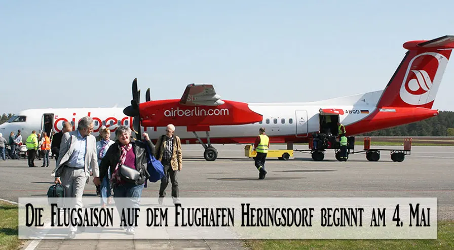 Urlauber fliegen auch 2013 pauschal auf Usedom