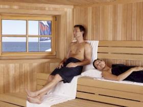 Sauna im Vital Centrum Damp