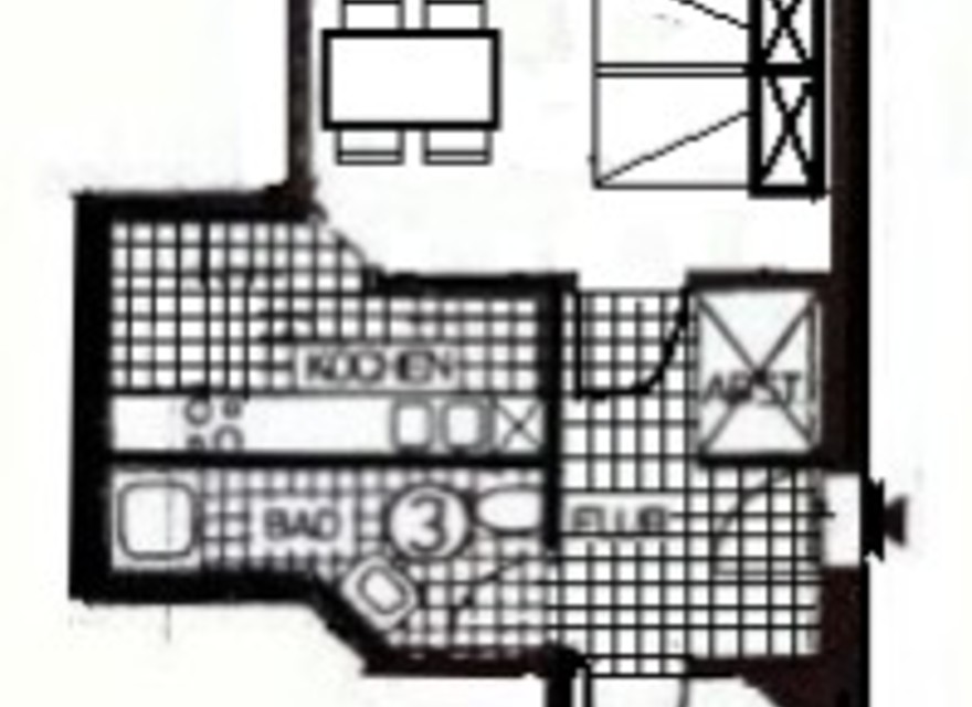 Fewo 03 - Grundriss