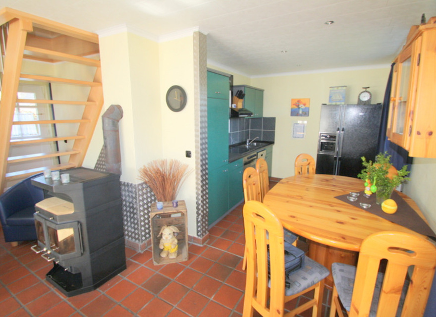 Küche und Essbereich