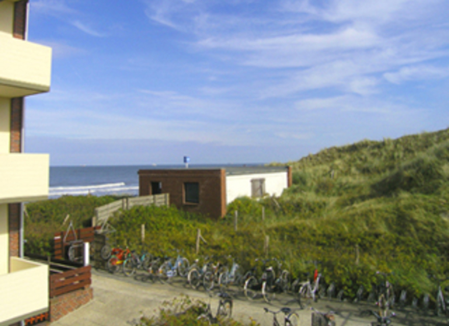Blick vom Balkon
