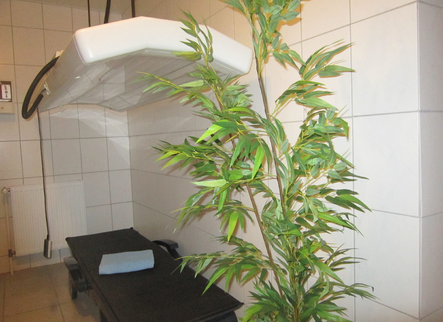 mit Sauna und Sonnenhimmel