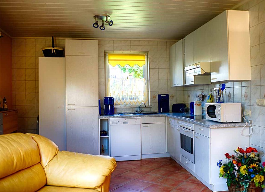 Wohnbereich mit Küchenzeile