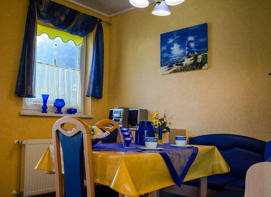 Essbereich im Ferienbungalow