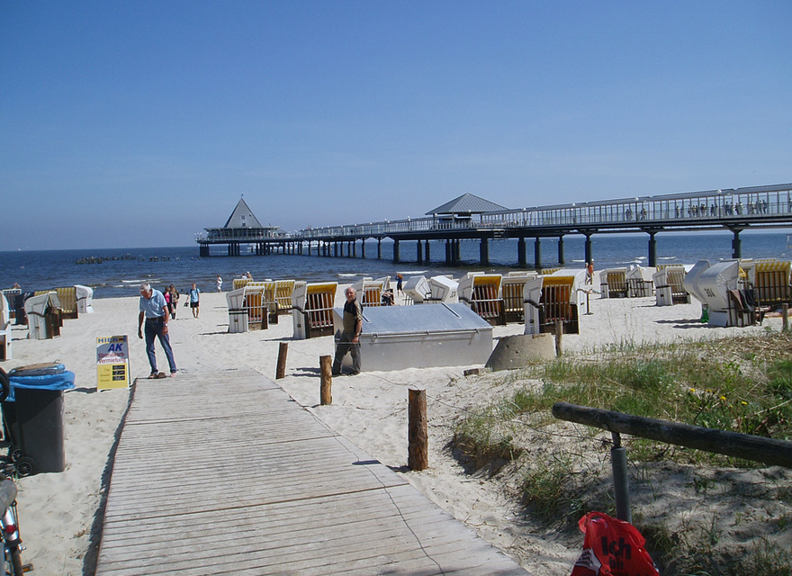 Strand in Heringsdorf