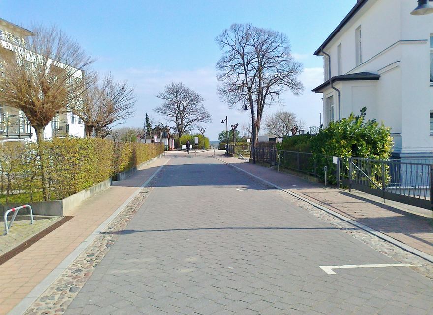 Blick zur Prommenade