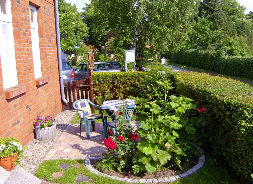 Sitzplatz im Garten