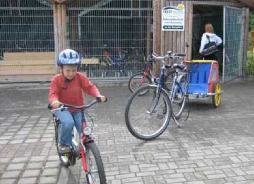 Fahrräder zum Ausleihen