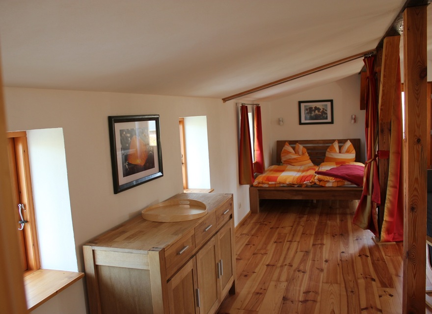 Blick Schlafbereich