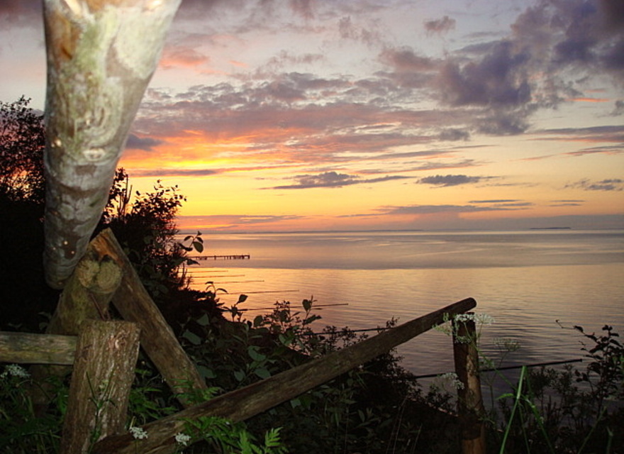 Mittsommernacht an der Ostsee