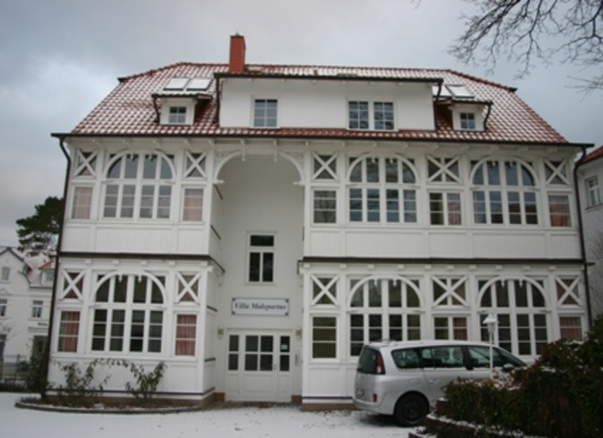 Die Villa Malepartus im Winter