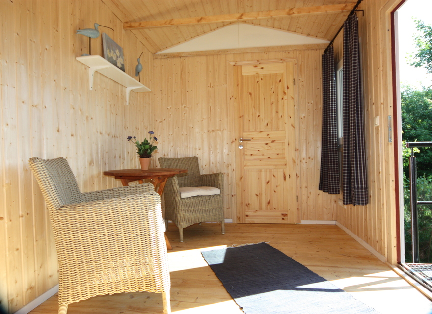 Wohnraum Gartenwagen