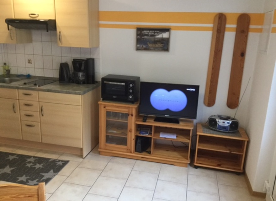 Ferienwohnung Wohnen & Küche