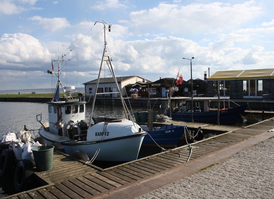 Hafen in Kamminke 