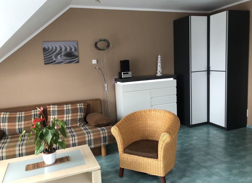 Wohnbereich mit Schlafcouch