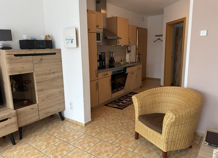 Wohn-/ Essbereich mit EBK