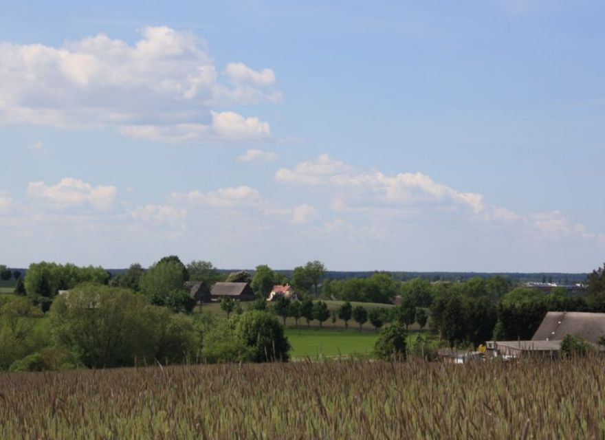 Blick auf `s Dorf