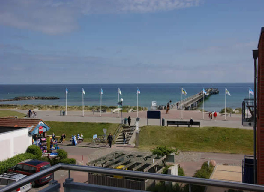 Ausblick von der Dachterrasse