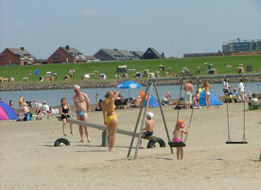 Nordsee Büsum Sand+Grünstrand