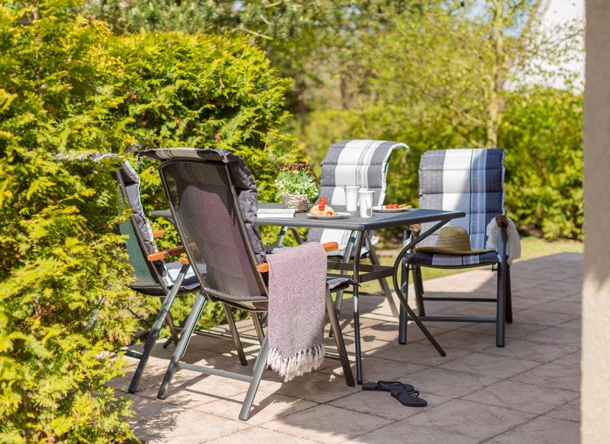 Gemütlichkeit auf der Terrasse