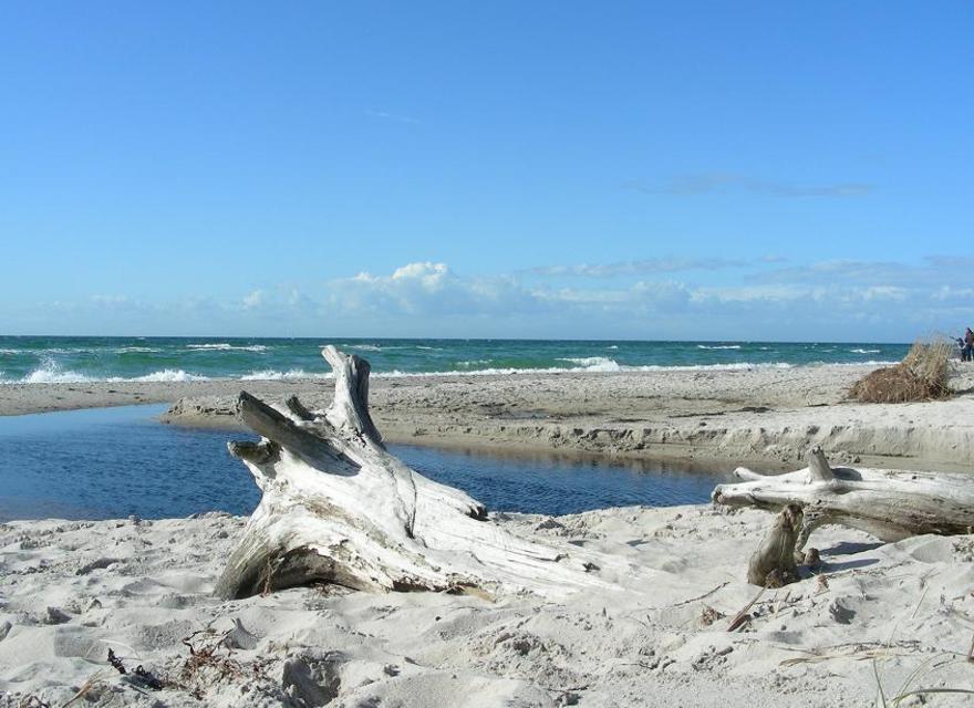 Naturstrand in ca. 4 km