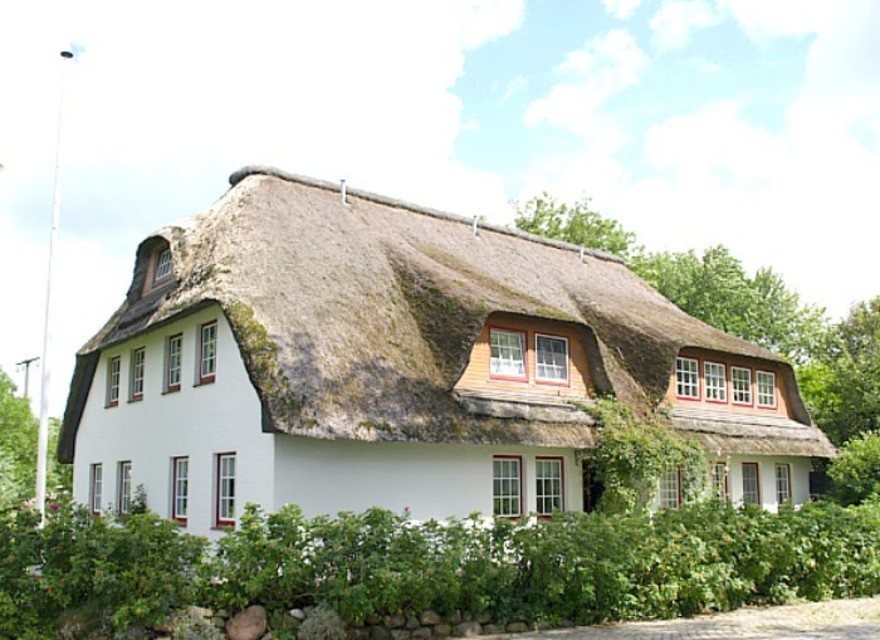 Schönes Landhaus mit Reetdach