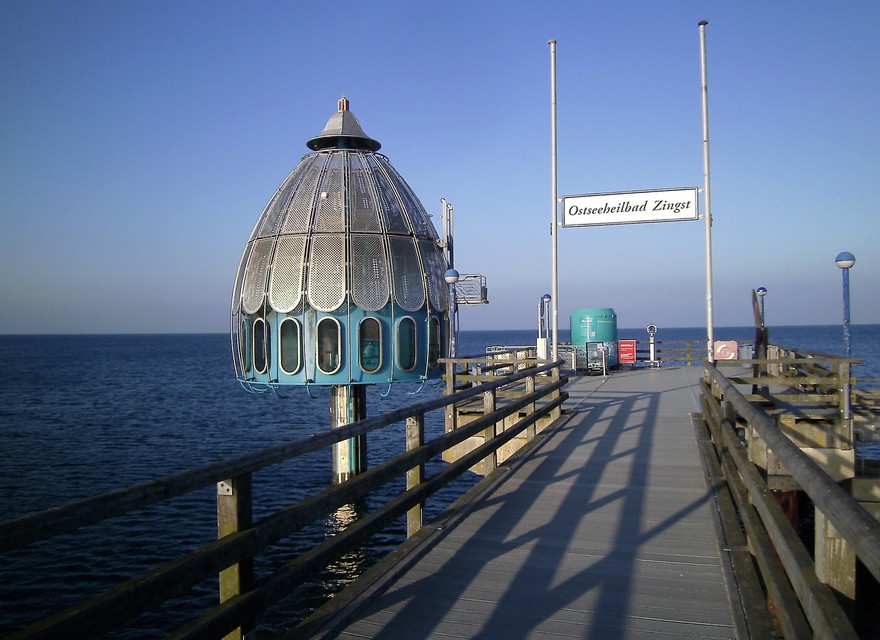 Seebrücke m.Tauch-Gondel